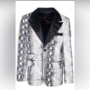 Men's Snake Print Jacket